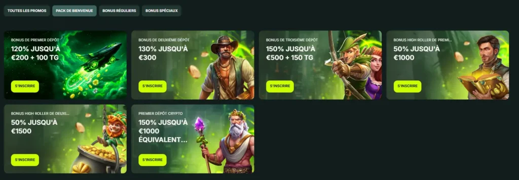 welkomstbonus Betnjet online